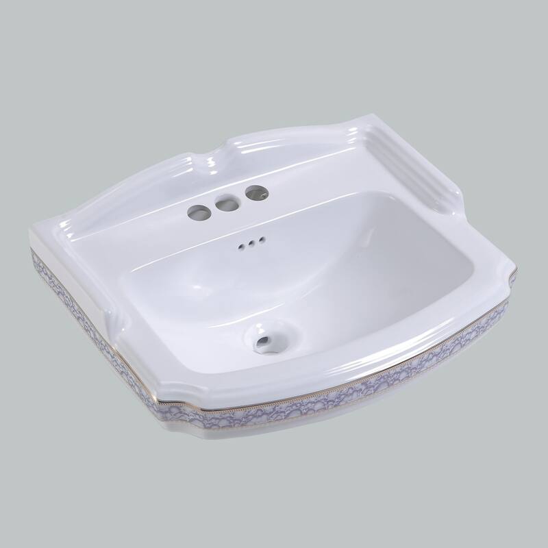 Blue Porcelain Bathroom Sinks Bed Bath & Beyond
